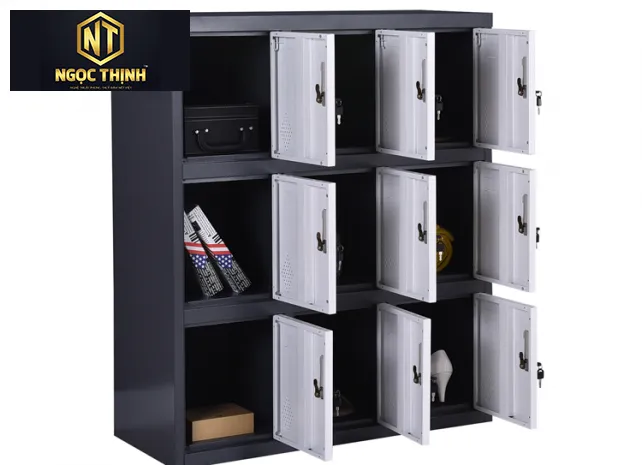 Tủ locker thấp 9 ngăn 9C3K Tủ locker thấp 9 ngăn 9C3K